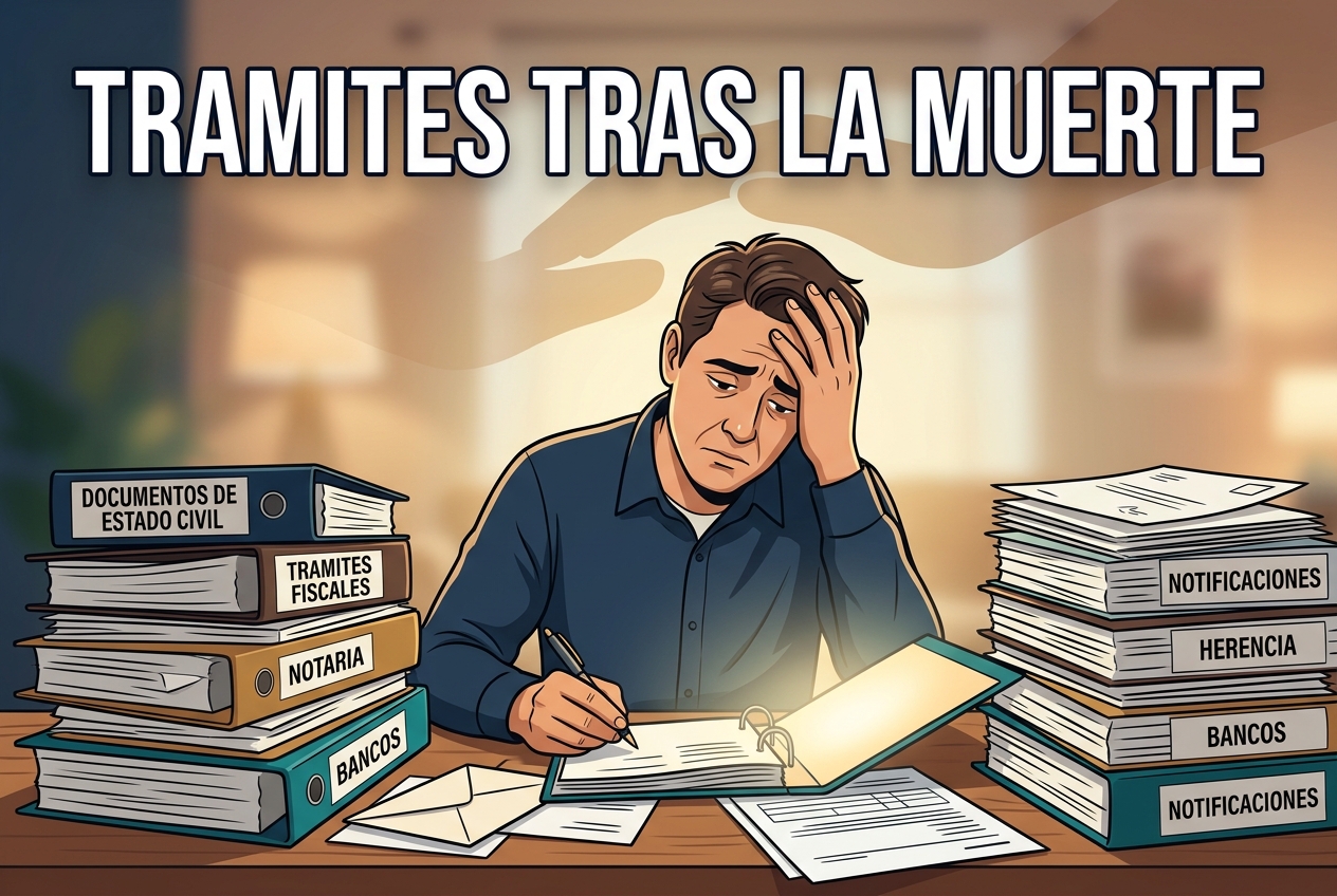Nadie te advierte cuánto papeleo sigue a la muerte de un padre