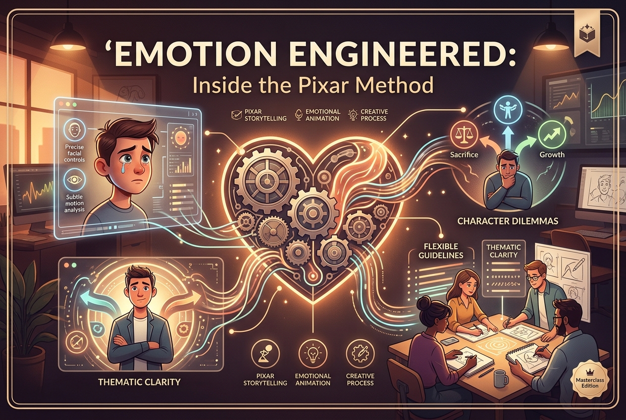 Pixar diseña la emoción en sus historias