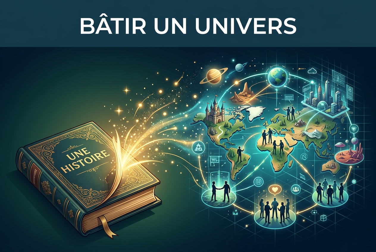 Qu'est-ce qui transforme une histoire en un univers dans lequel les fans vivent ?