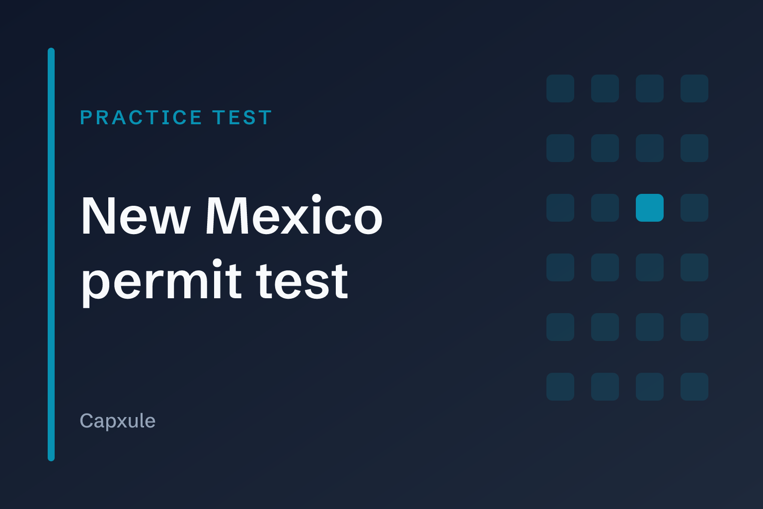 New Mexico permit test: practice test with original questions from the driver handbook