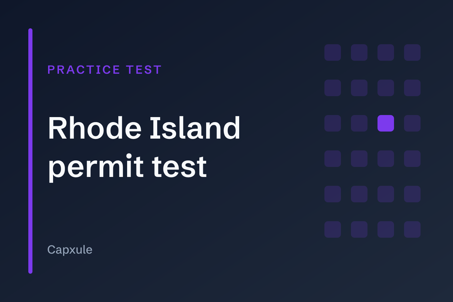 Rhode Island permit test: practice test with original questions from the driver handbook
