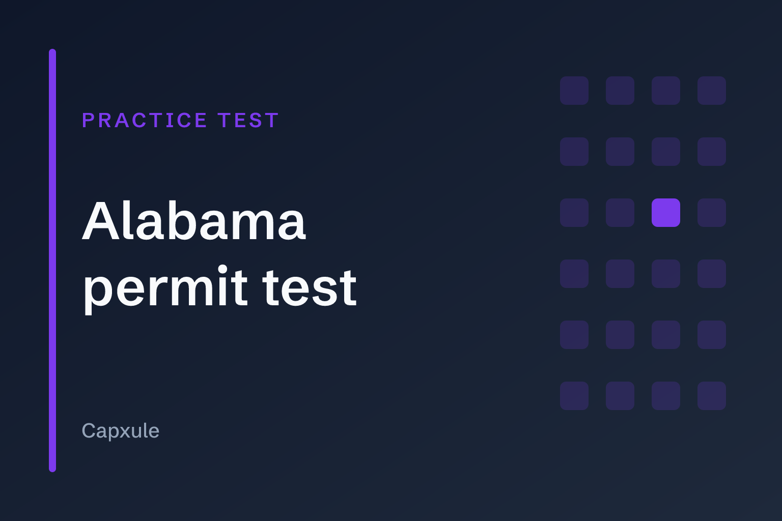 Alabama permit test: practice test with original questions from the driver handbook