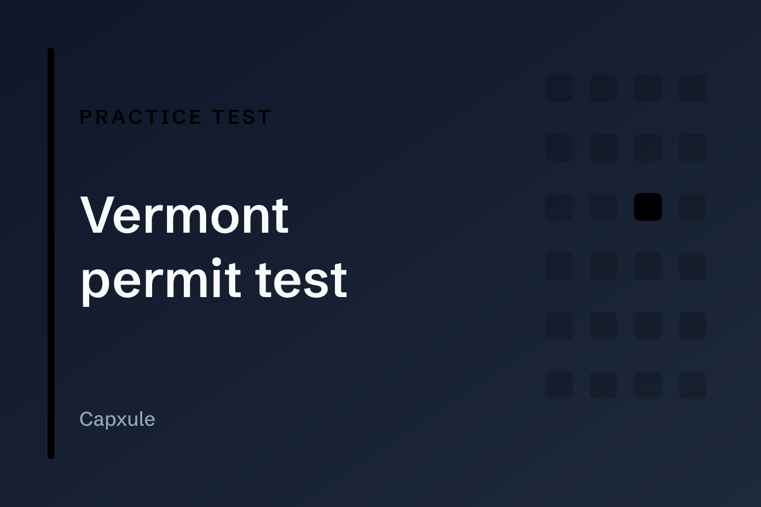 Vermont permit test: practice test with original questions from the driver handbook