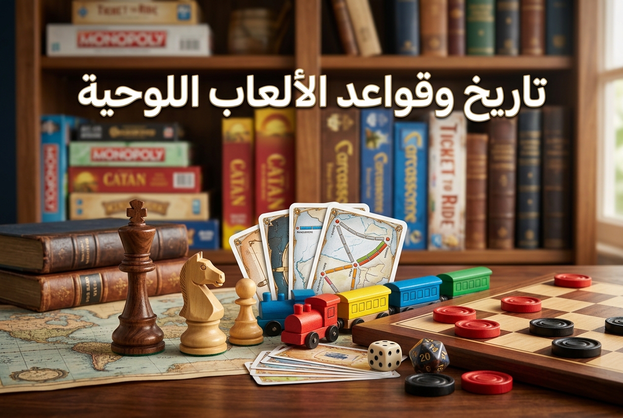 قواعد الألعاب اللوحية الكلاسيكية وتاريخها ومعلوماتها trivia