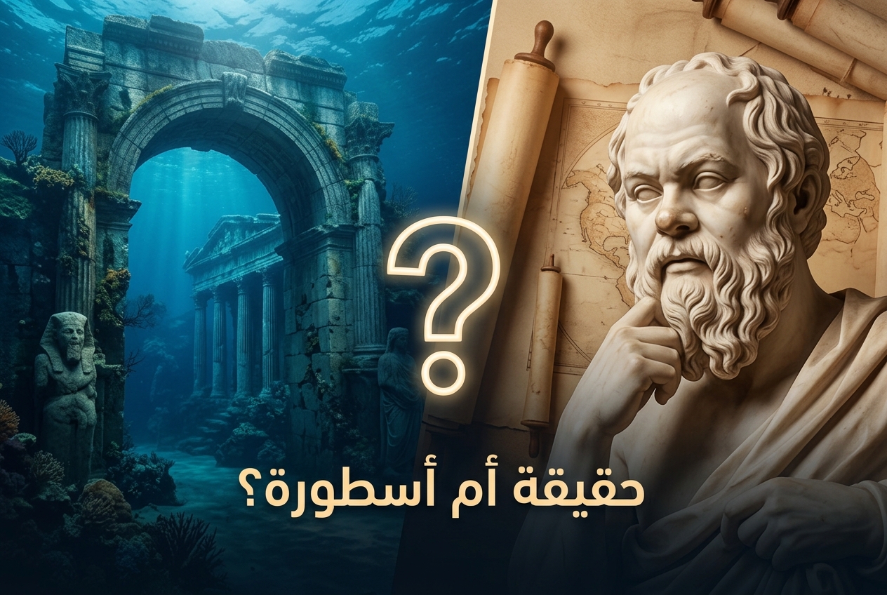 هل كانت أتلانتس موجودة حقًا، أم أن أفلاطون اخترعها؟