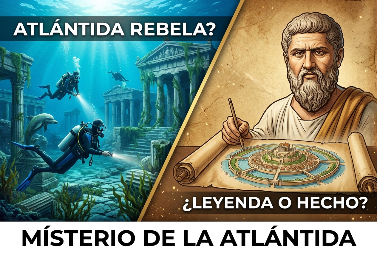 ¿Existió alguna vez la Atlántida o fue una invención de Platón?