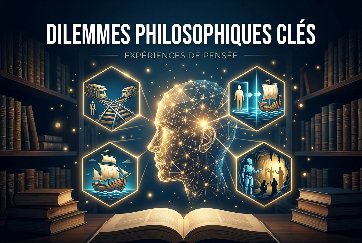 Expériences de pensée célèbres en philosophie et leurs questions fondamentales
