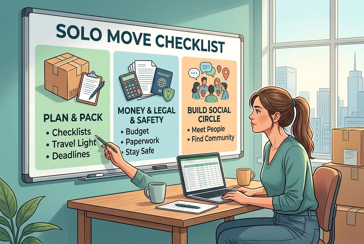 Moving to a New City With No One to Help