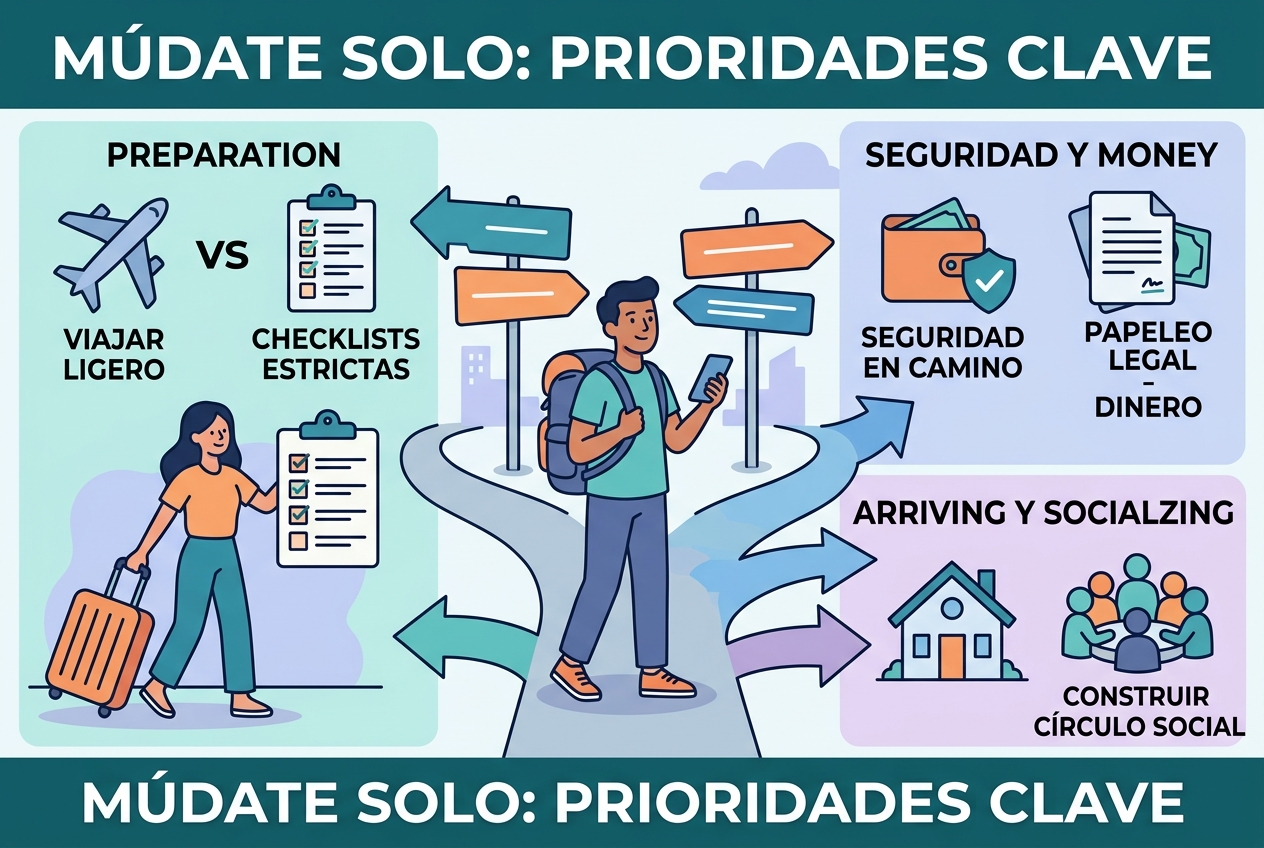 Mudarse a una Nueva Ciudad Sin Nadie Que Ayude
