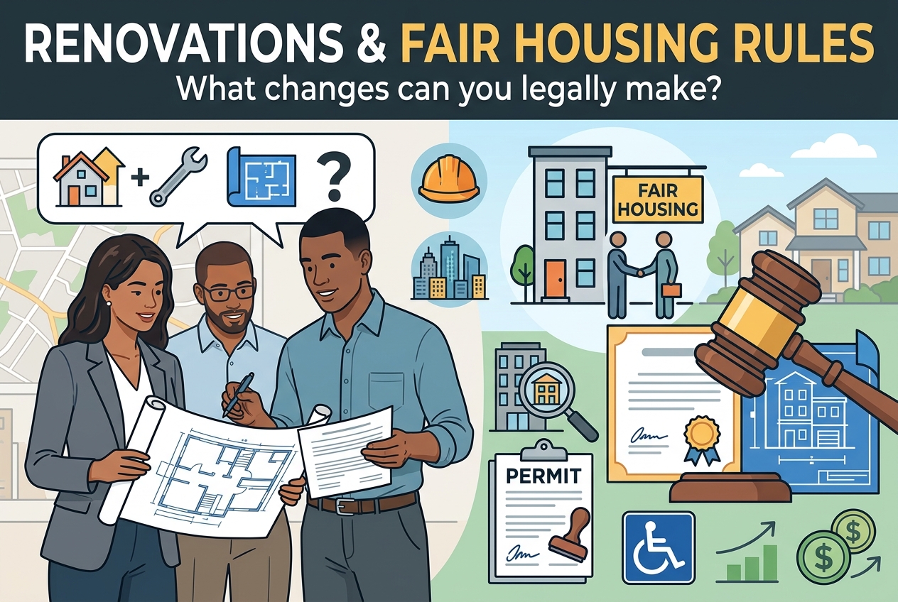 What You Can Change in Your Home: Rules on Renovations and Fair Housing