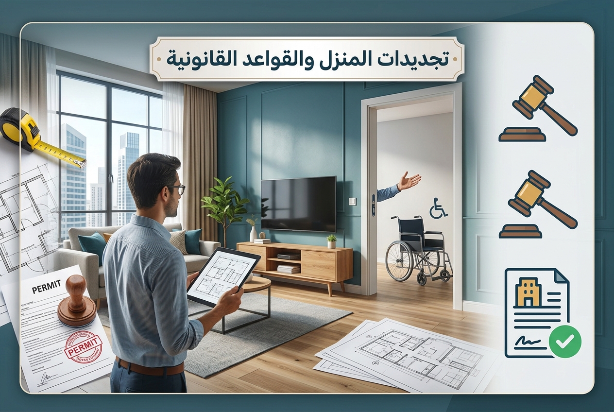 ما يمكنك تغييره في منزلك: قواعد التجديدات والإسكان العادل