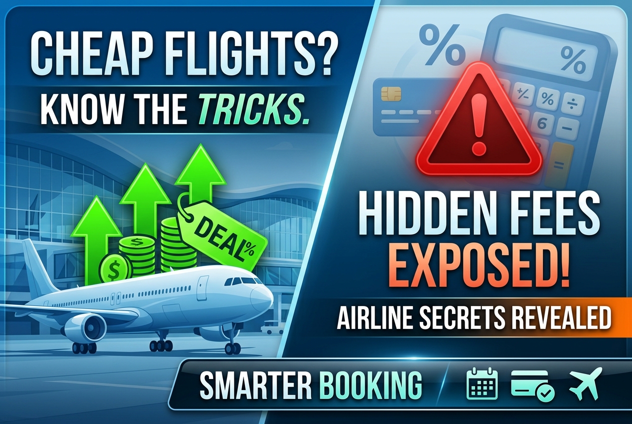 Cheap Flights Are Real, and So Are the Tricks