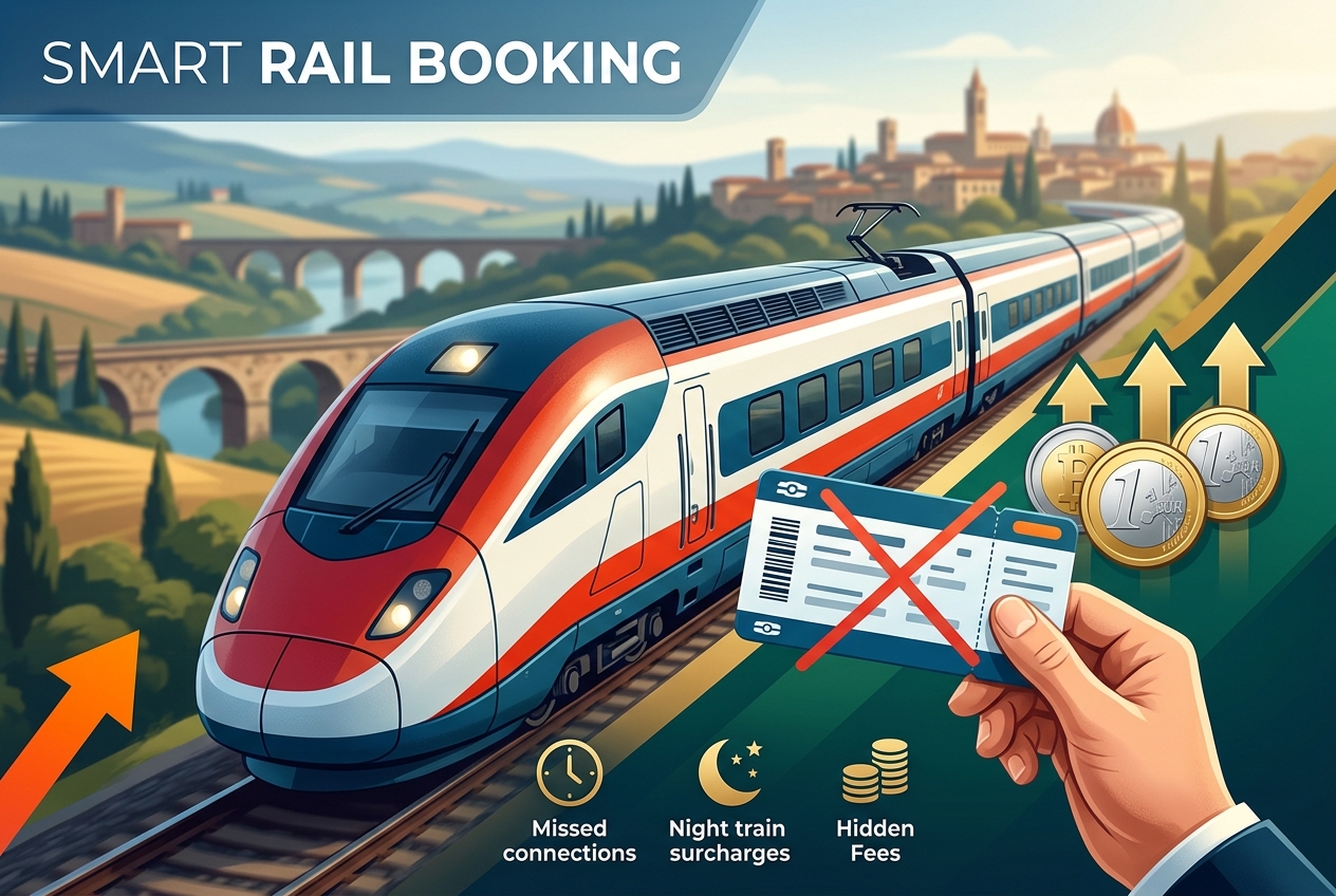 The Ticket Isn't What Makes European Trains Expensive