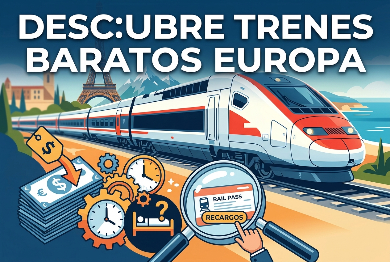 El billete no es lo que hace caros a los trenes europeos
