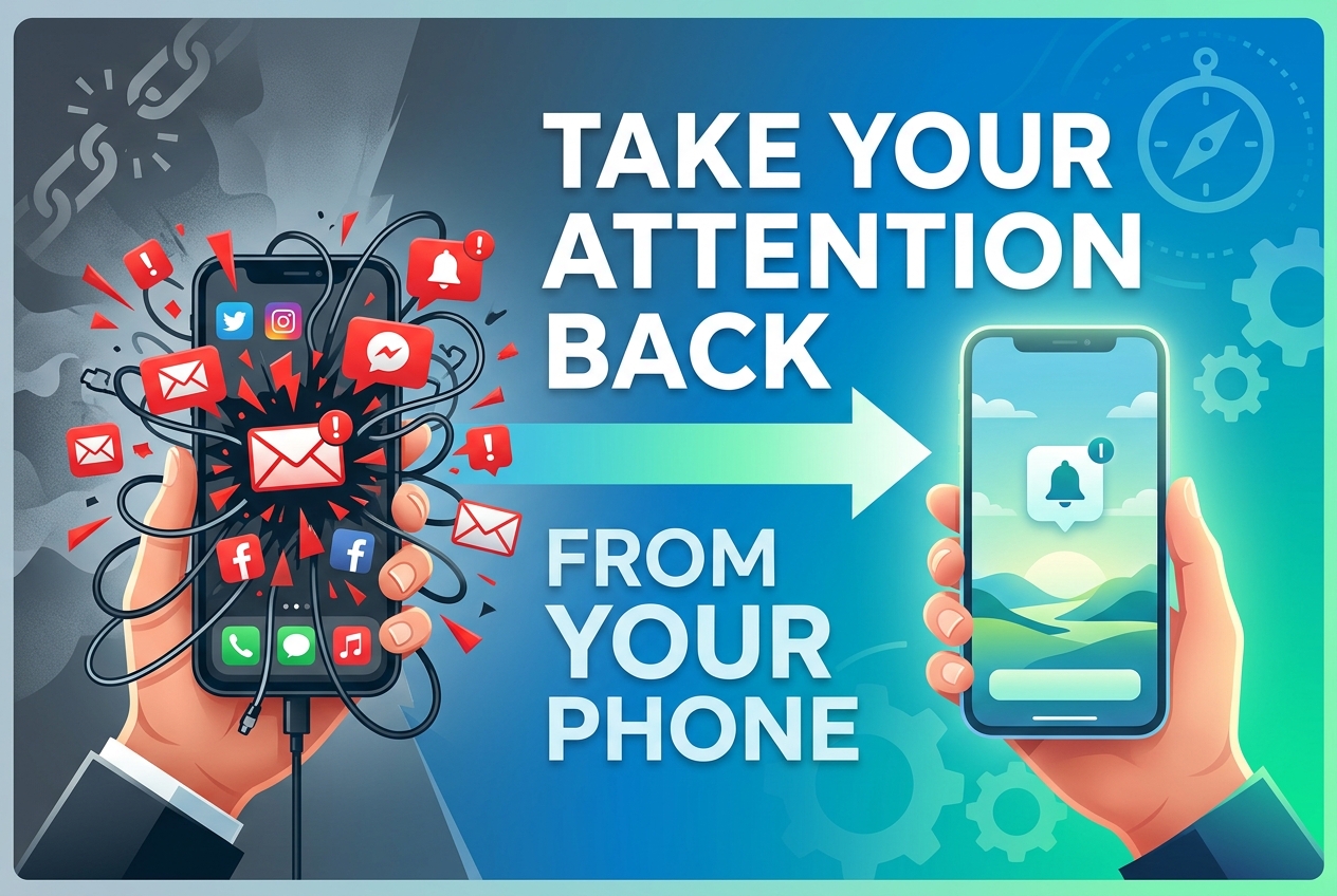 Take Your Attention Back From Your Phone