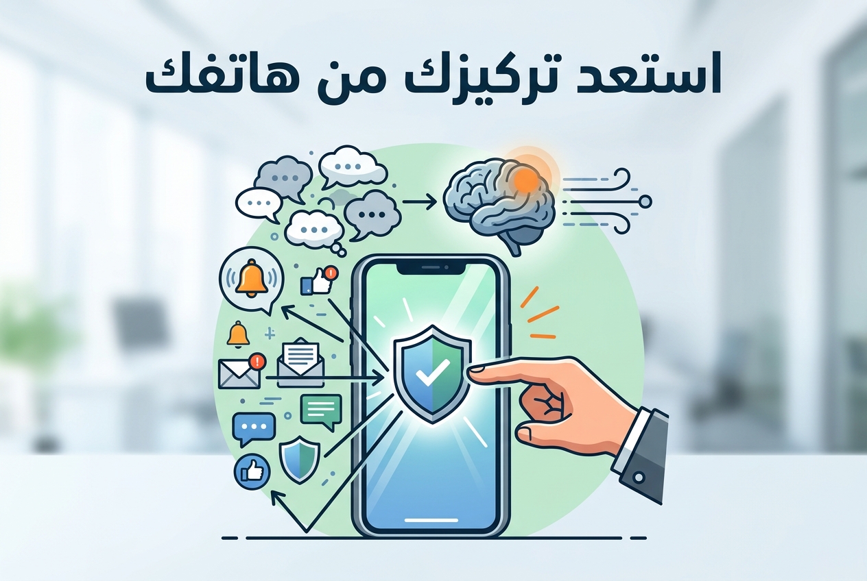 استعد انتباهك من هاتفك
