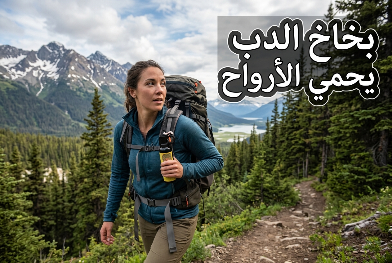 حمل بخاخ الدب جاهزًا ينقذ الأرواح عند التنزه في أنكوريج
