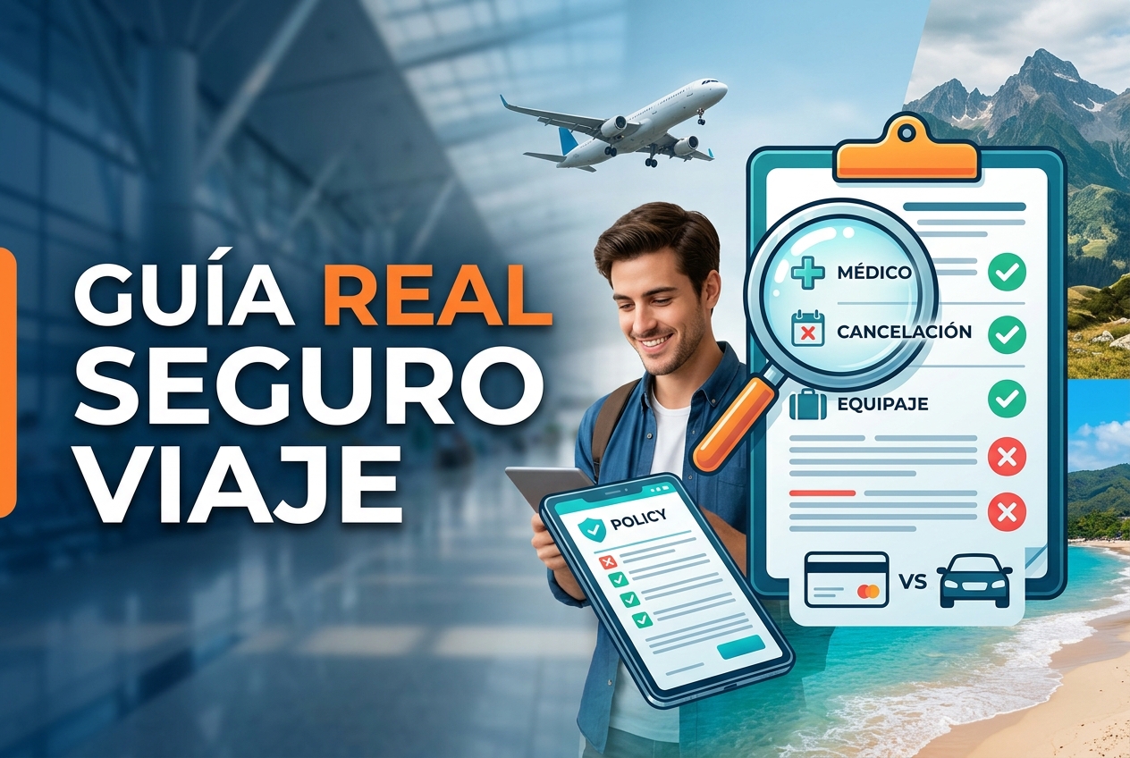 Qué cubre realmente tu seguro de viaje y qué no cubre