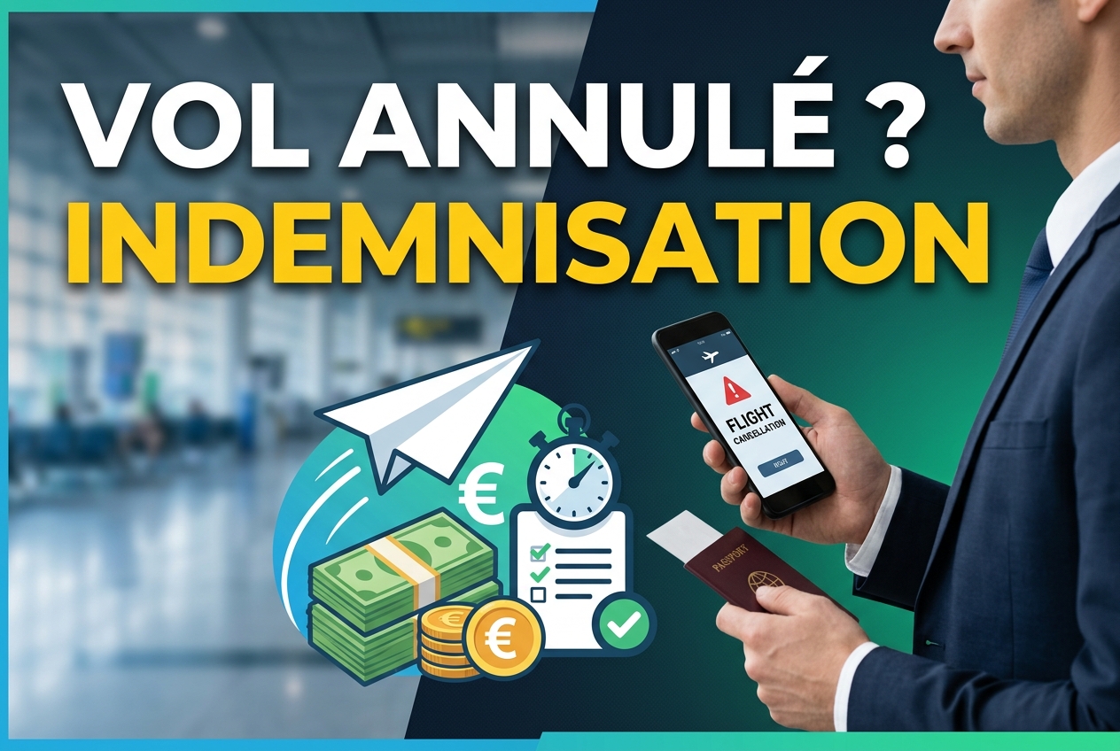 Votre vol annulé pourrait vous devoir de l'argent