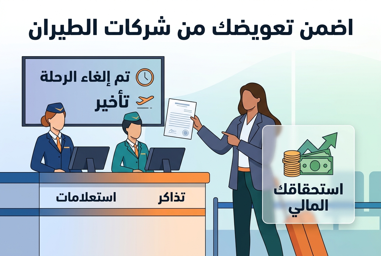 رحلتك الملغاة قد تستحق لك تعويضًا ماليًا