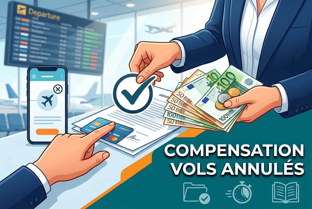 Votre vol annulé pourrait vous devoir de l'argent