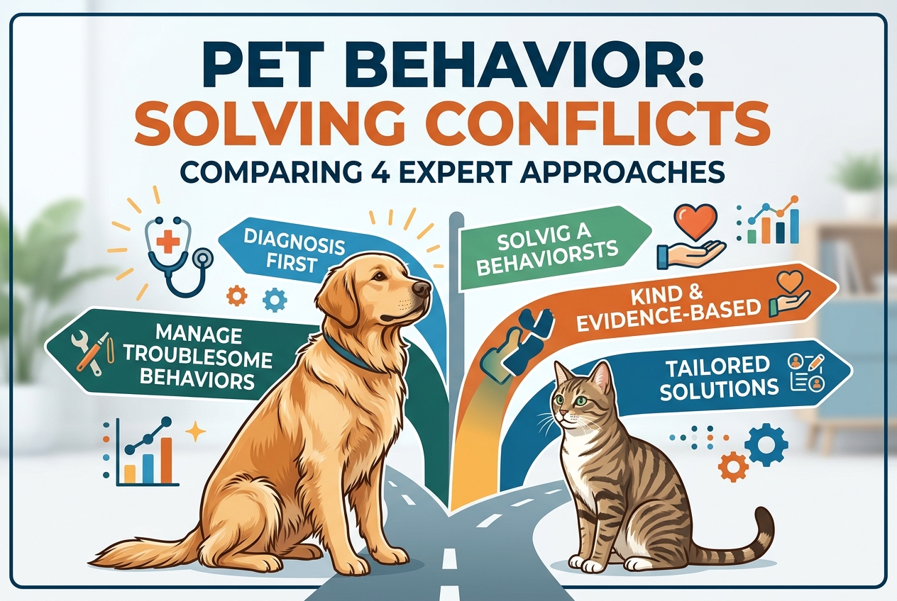 When Pets Misbehave: Four Clashing Expert Approaches to Fixing It