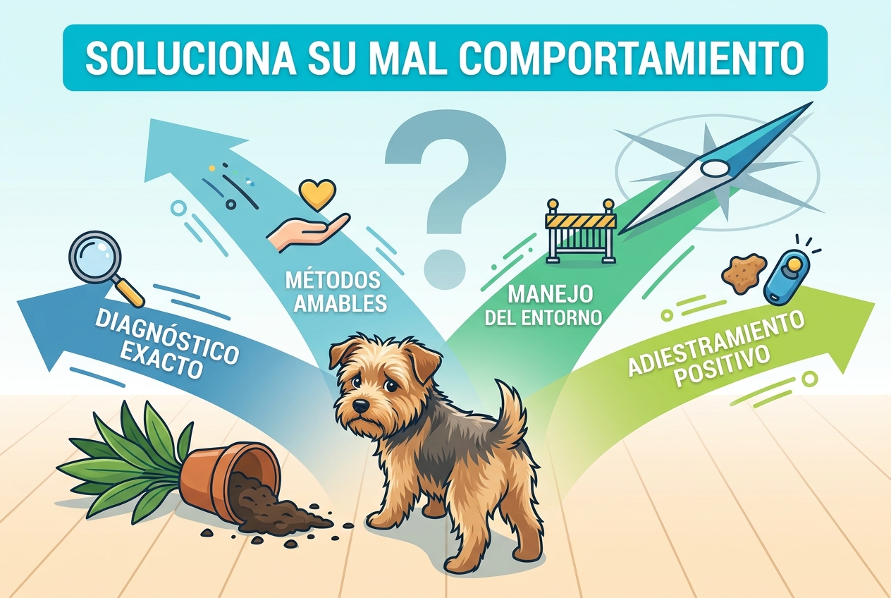 Cuando las mascotas se portan mal: Cuatro enfoques expertos en conflicto para solucionarlo