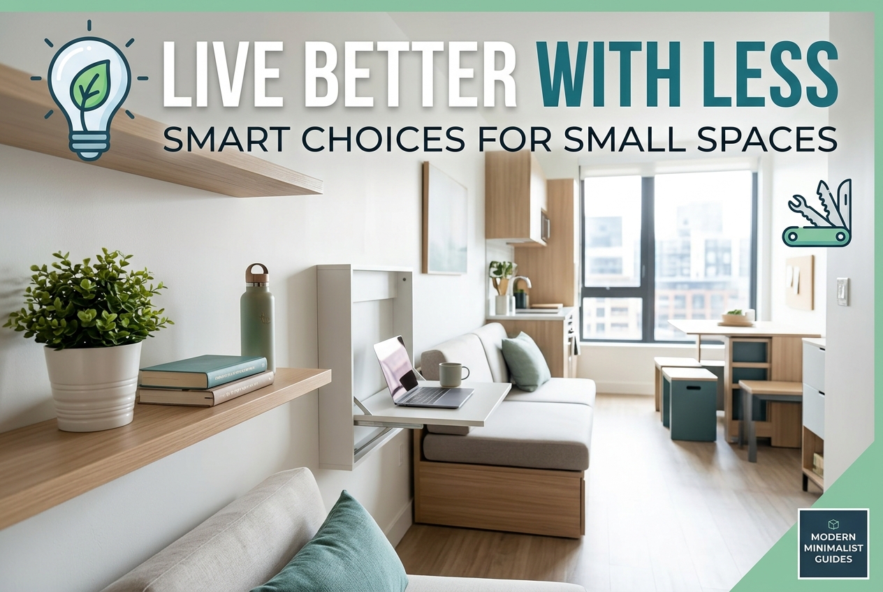 Less Stuff and Smarter Choices Make Small Spaces Truly Livable