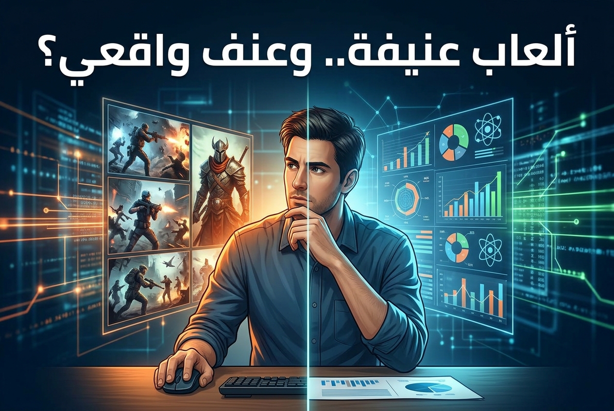 هل تجعل الألعاب العنيفة الأشخاص عنيفين فعلاً؟