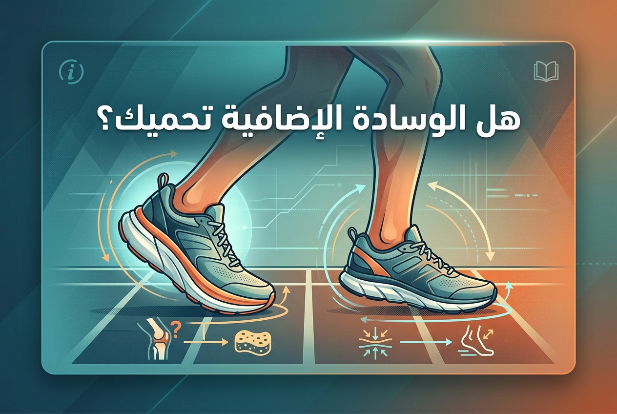 قد لا تنقذ الوسادة الإضافية في أحذية الركض ركبتيك