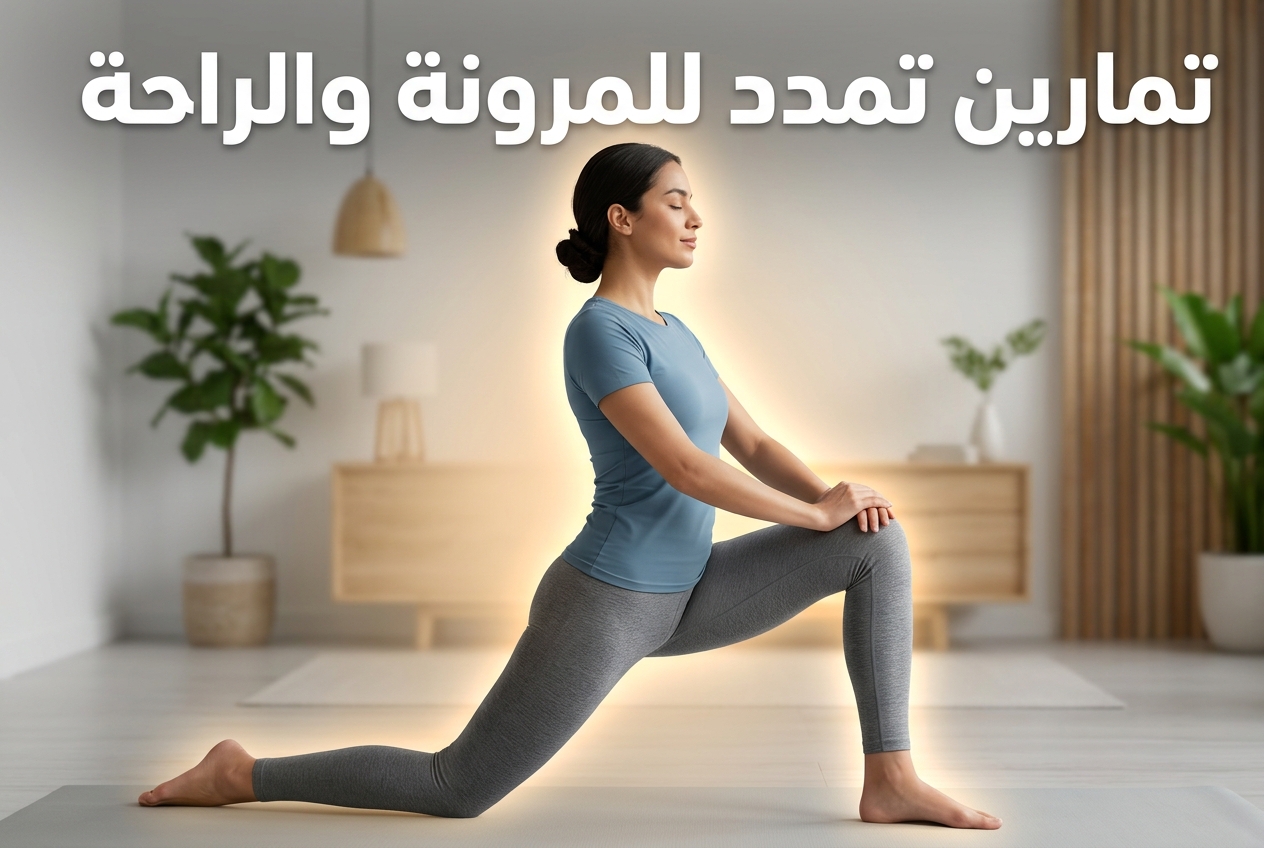 أفضل تمارين التمدد للمرونة والراحة