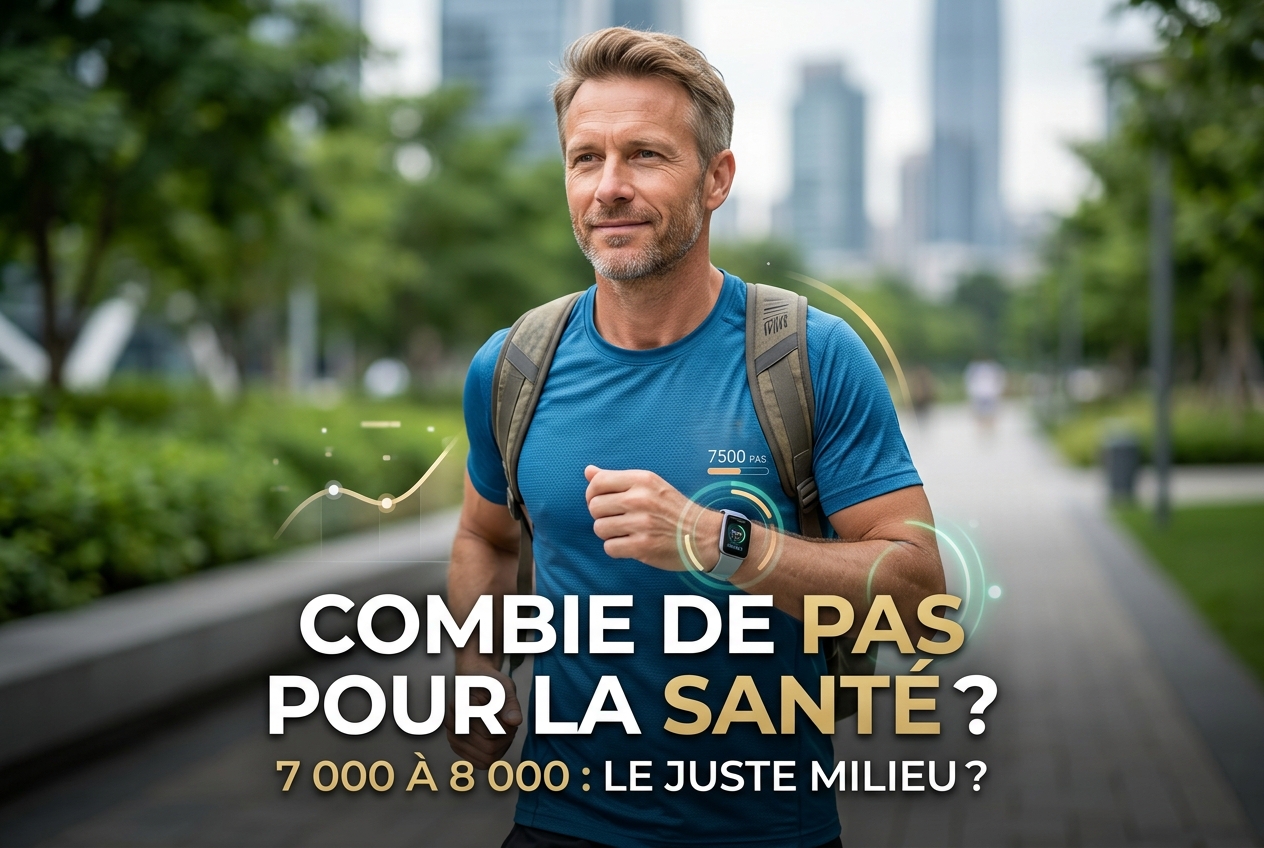 Combien de marche est réellement nécessaire pour rester en bonne santé