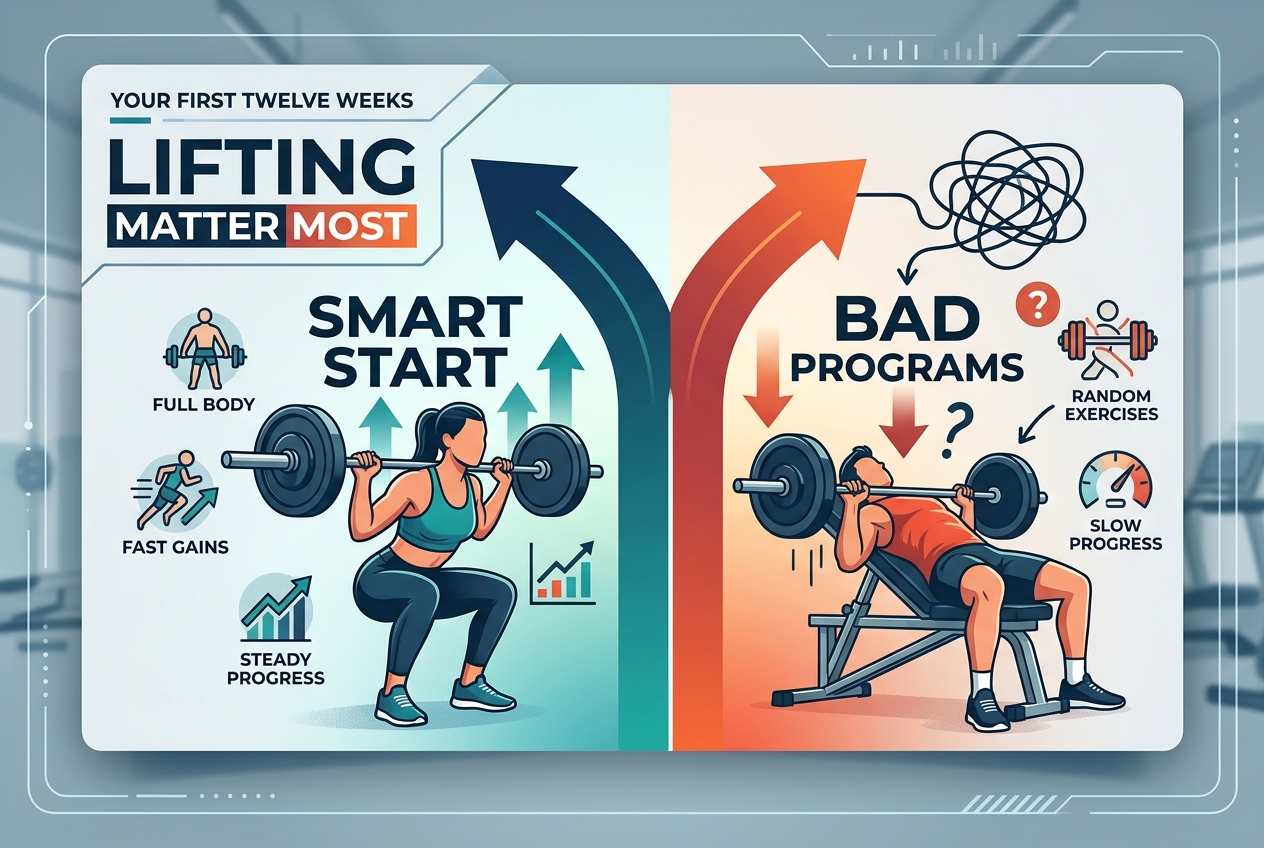 Your First Twelve Weeks of Lifting Matter Most