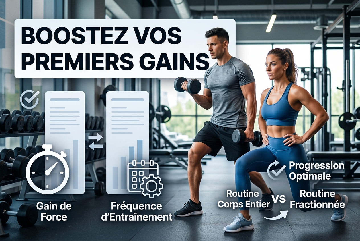 Vos Douze Premières Semaines de Musculation Comptent le Plus