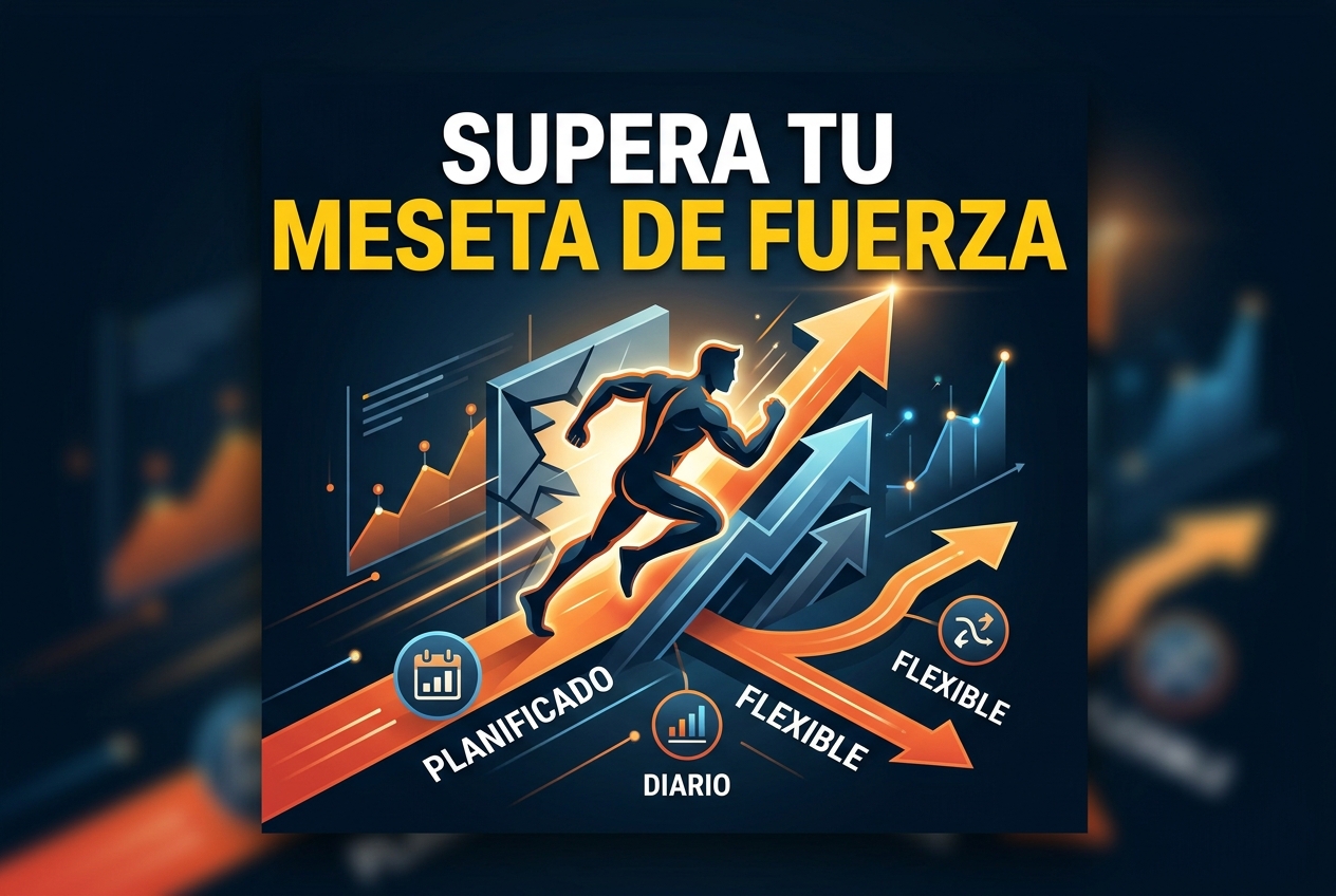 Supera una meseta de fuerza sin agotarte