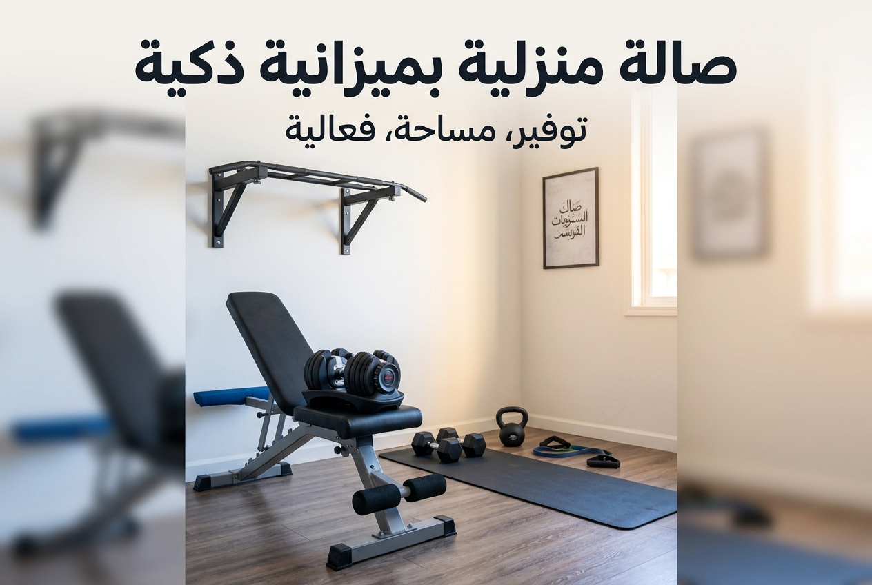 صالة رياضية منزلية حقيقية تكلف أقل من اشتراكك