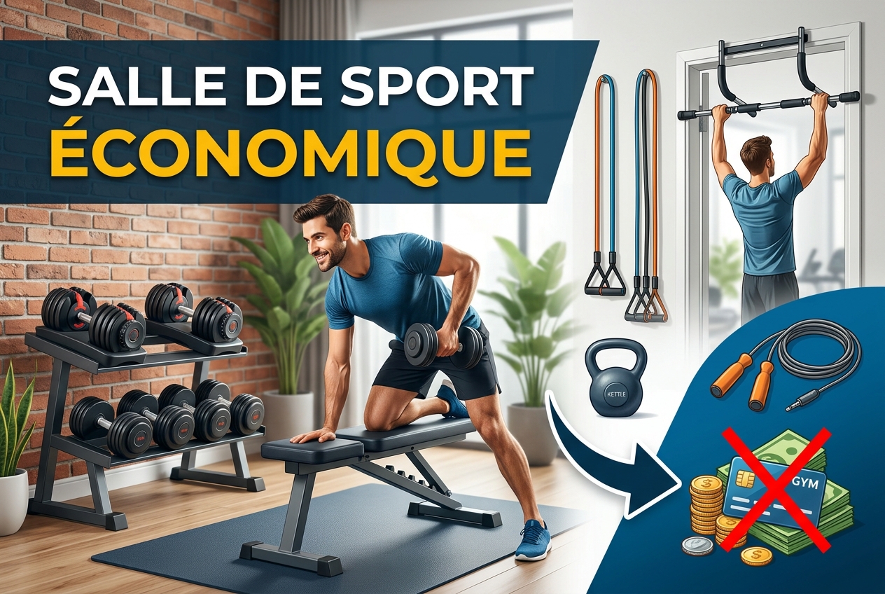 Une vraie salle de sport à domicile coûte moins cher que votre abonnement