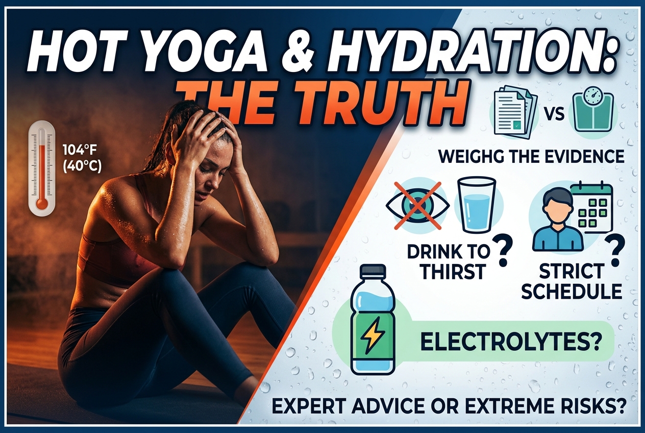 Hot Yoga Punishes Poor Hydration Faster Than You Expect