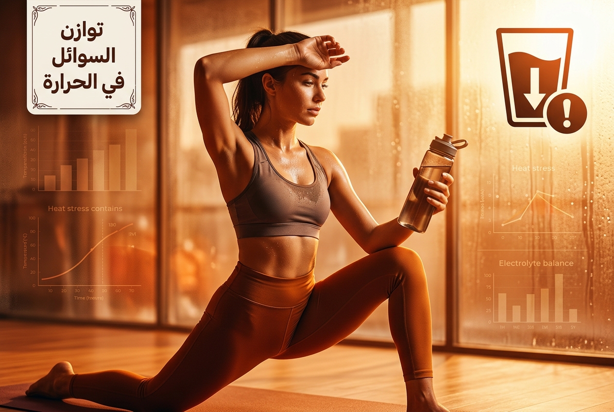 اليوغا الحارقة تُعاقب سوء الترطيب أسرع مما تتوقع