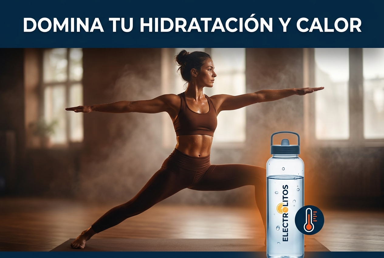 El yoga caliente castiga la mala hidratación más rápido de lo que esperas