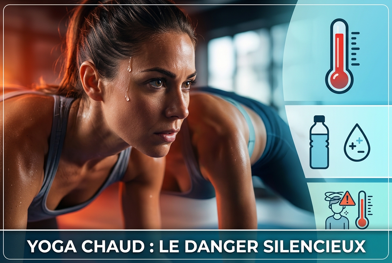 Le hot yoga punit la mauvaise hydratation plus vite que vous ne le pensez