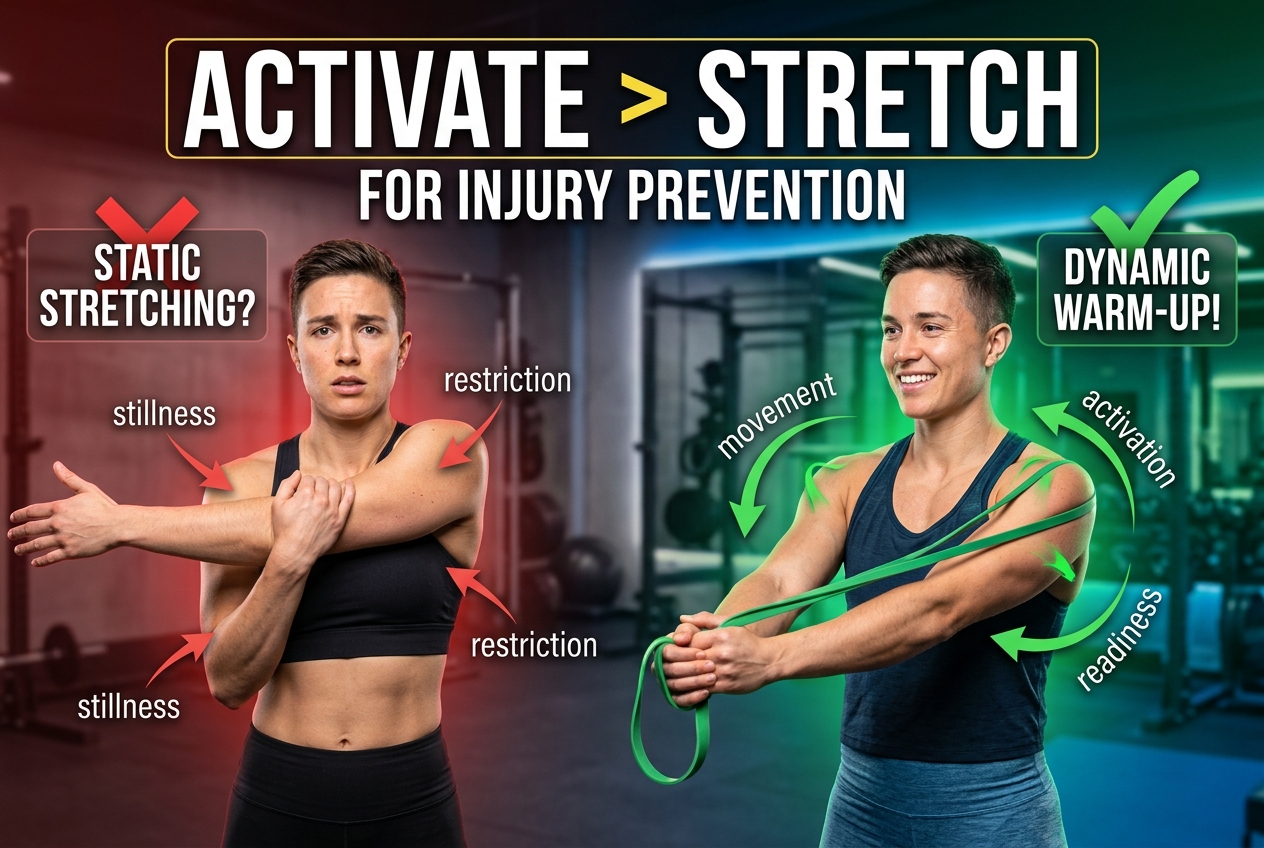 Dynamic Shoulder Warm-Ups Beat Static Stretching for Injury Prevention