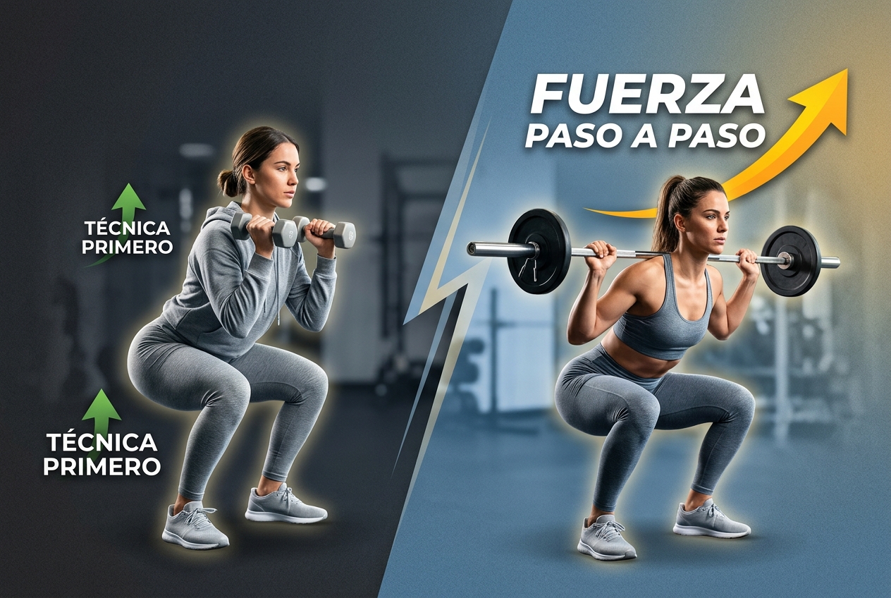 Comienza Simple, Enfócate en la Técnica y Construye Fuerza Gradualmente