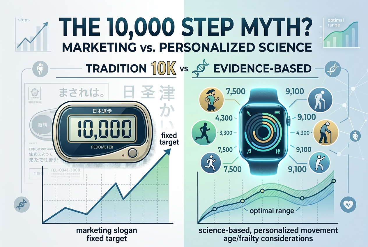 The 10,000 Steps Rule Started as a Marketing Slogan