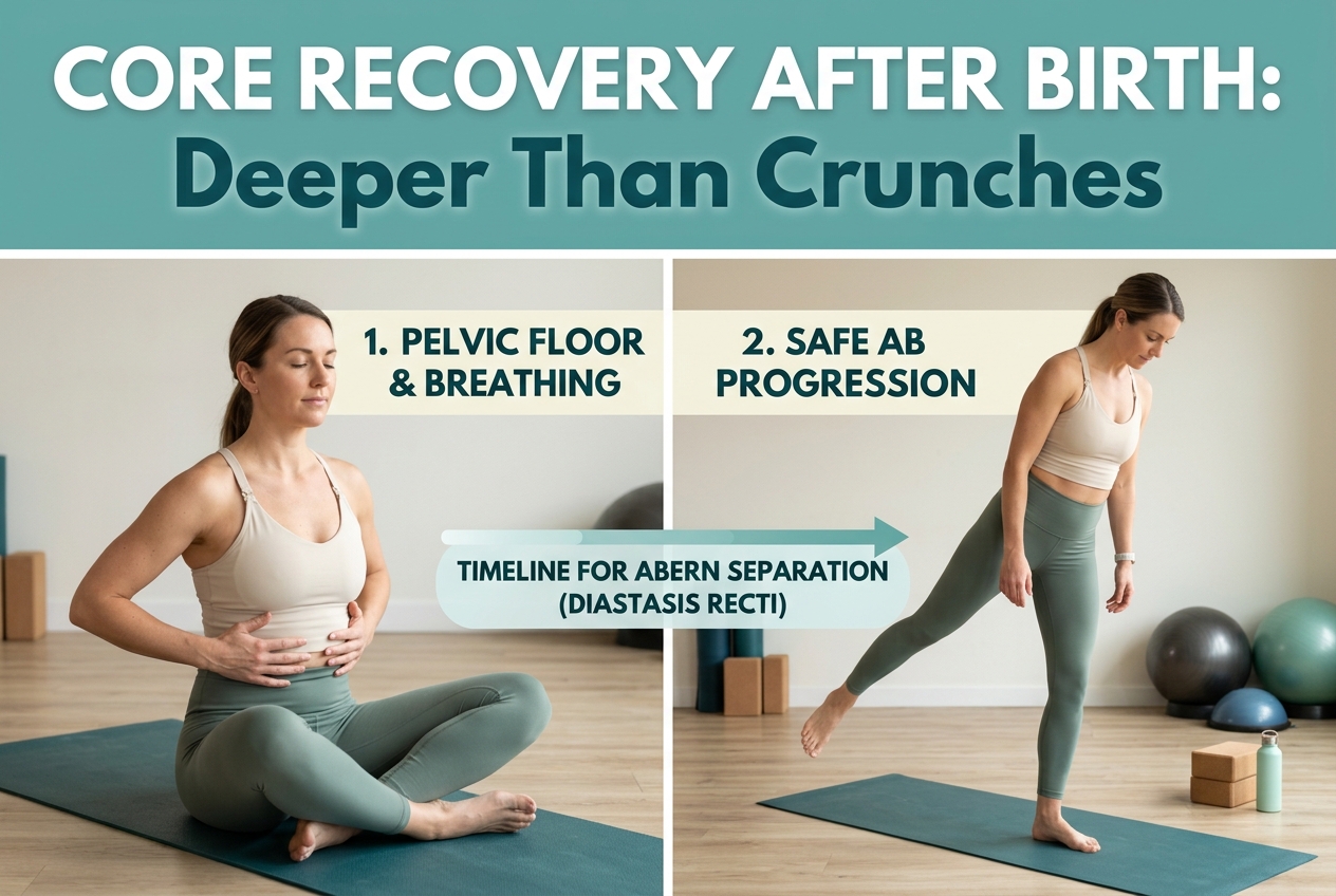 Rebuilding Your Core After Birth Starts Deeper Than Crunches