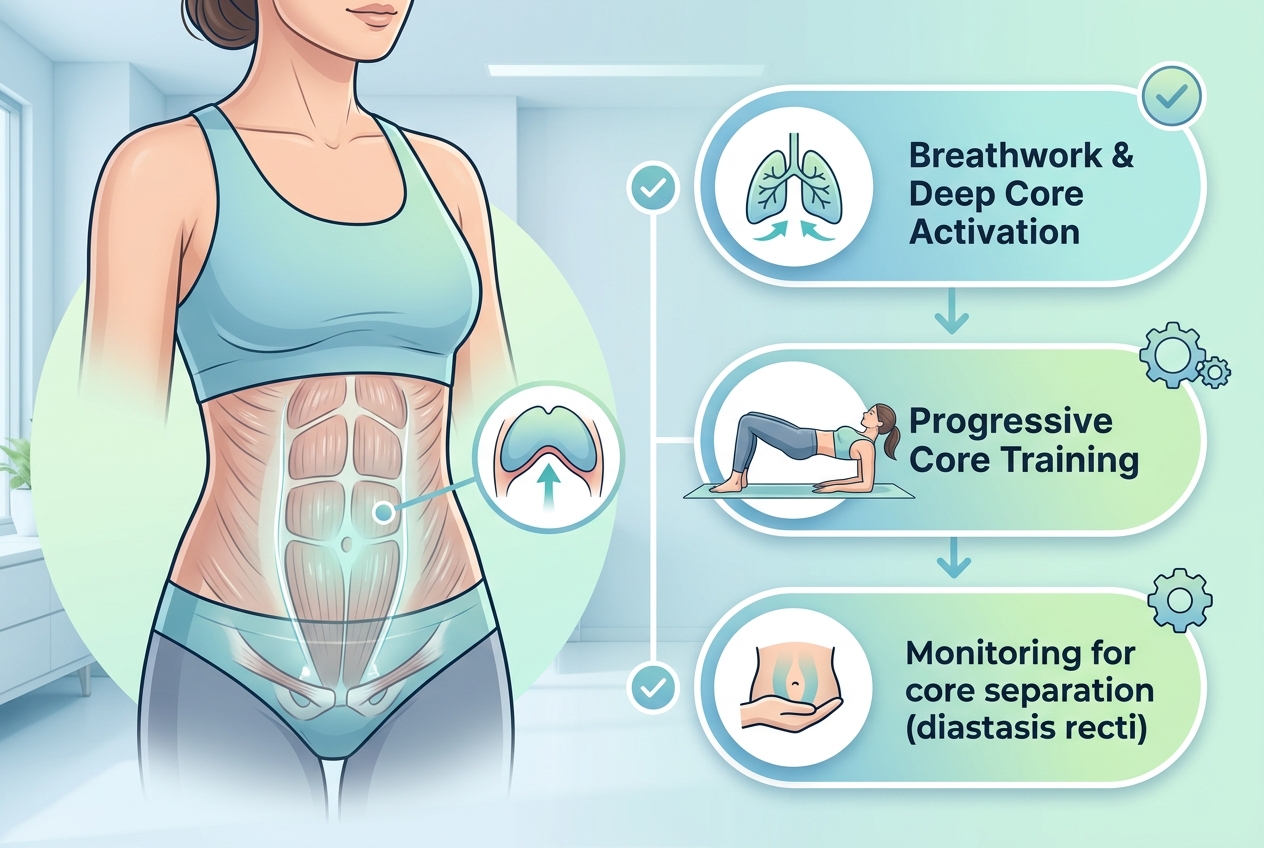 Rebuilding Your Core After Birth Starts Deeper Than Crunches
