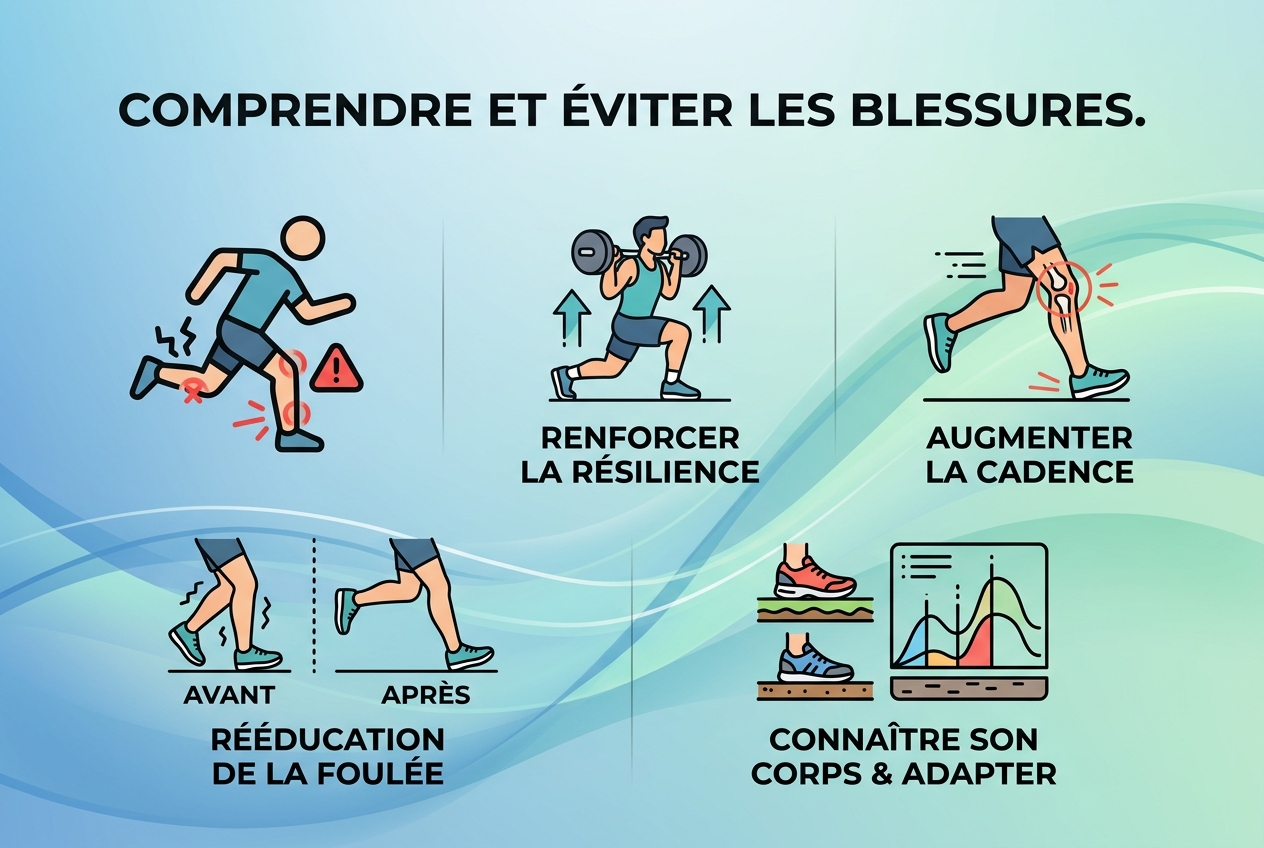 Pourquoi les coureurs se blessent-ils sans cesse, et ce qui aide vraiment