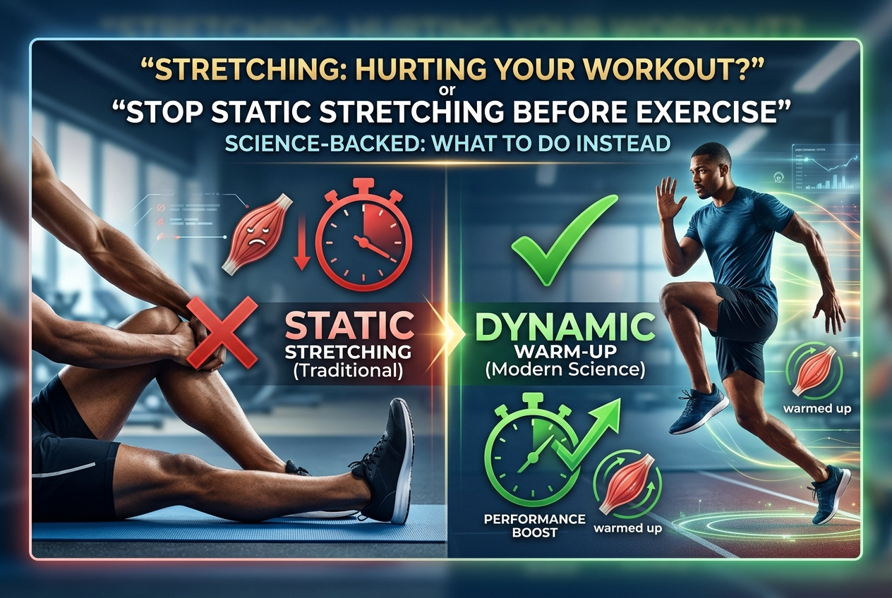 Stretching Before Exercise May Be Hurting Your Performance