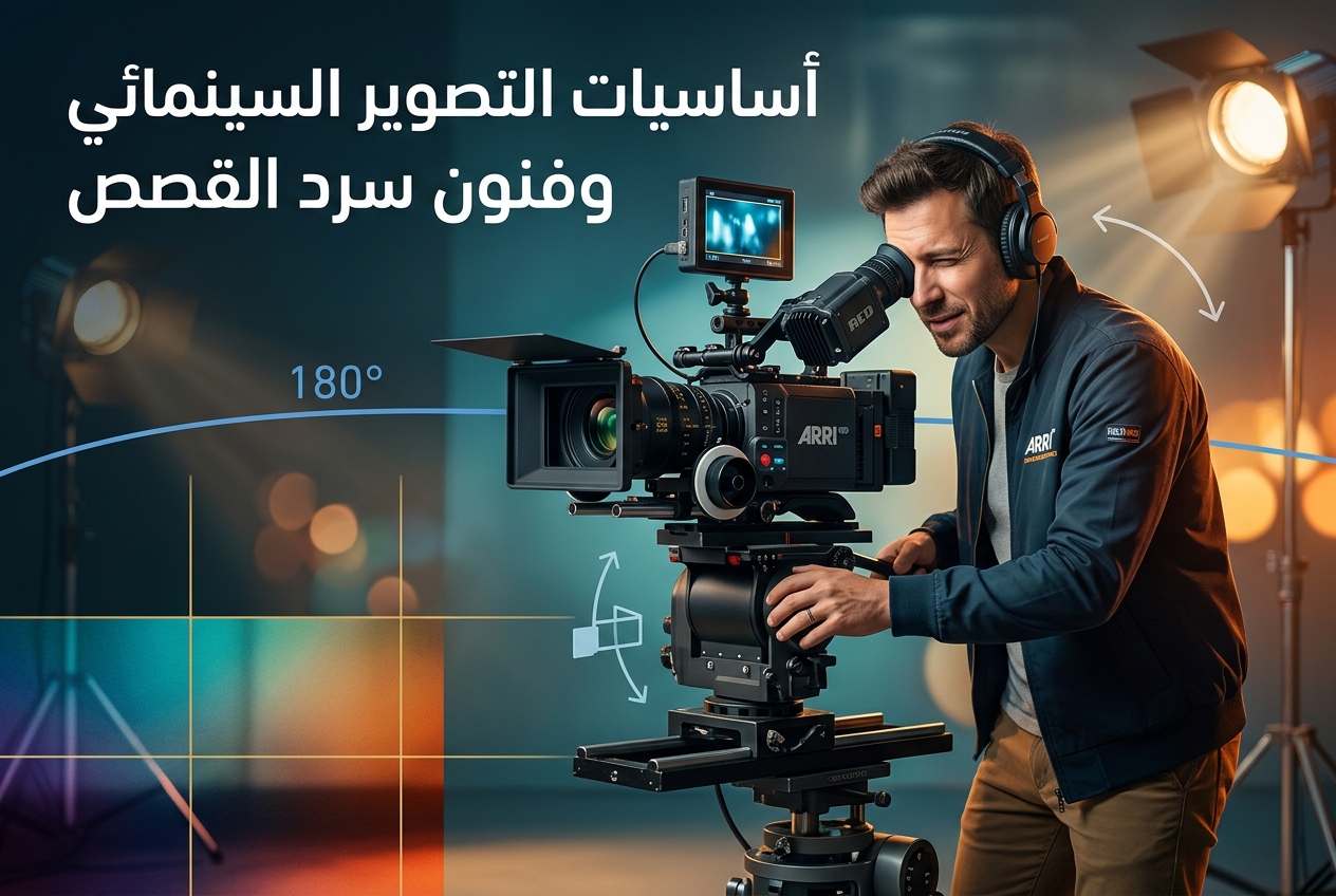 تقنيات السينما والتصوير السينمائي الأساسية لسرد القصص المرئية