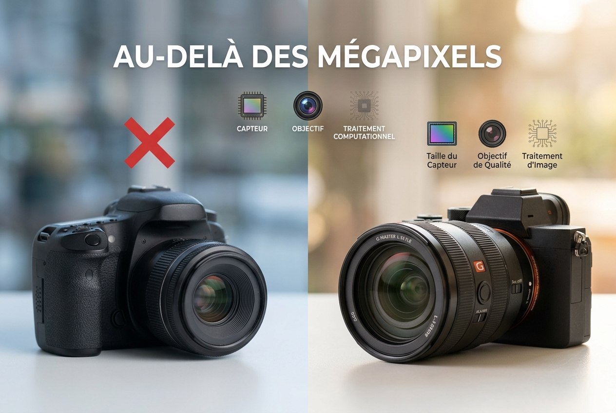 Plus de mégapixels ne rendent pas vos photos meilleures